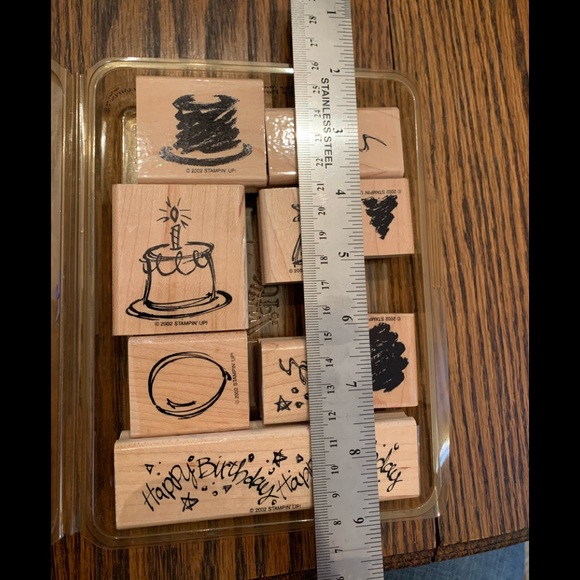 Sketch a Party rubber stamp set - Picture 3 of 4